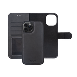 Portefeuille magnétique amovible Rixus Duo pour Apple iPhone 14 Pro Noir