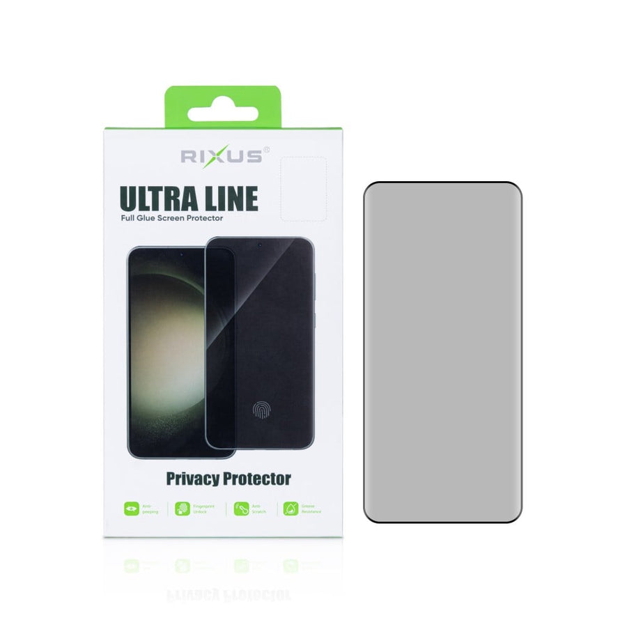 Verre trempé Rixus Privacy Ultra Line pour Samsung Galaxy S22, S23