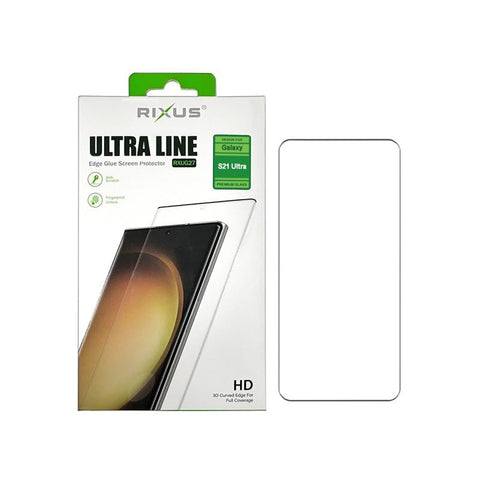 Verre trempé Rixus Clear HD Ultra Line pour Samsung Galaxy S21 Ultra