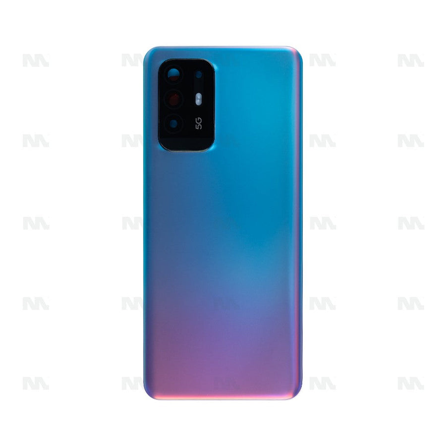 Vitre arrière pour Oppo A94 5G avec objectif bleu cosmos OEM