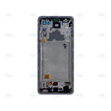 Chassis + Ecran Officiel Service Pack + Vitre pour Samsung Galaxy A72 A725F - Awesome Violet