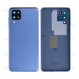 Vitre arrière pour Samsung Galaxy M12 M127F avec lentille bleue OEM