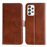 Rixus Bookcase pour Samsung Galaxy A52 4G Marron