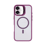 Étui Rixus Classic 03 avec MagSafe pour Apple iPhone 16 rose foncé