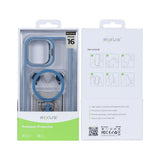 Étui Rixus Classic 03 avec MagSafe pour Apple iPhone 16 bleu clair