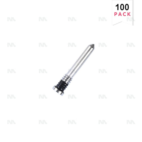 Vis inférieures argentées pour iPhone 16, 16 Plus, 16 Pro, 16 Pro Max (lot de 100)