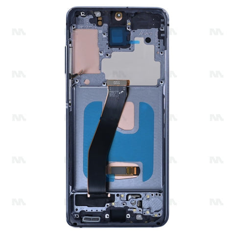 Chassis + Ecran OLED + Vitre pour Samsung Galaxy S20 G980F - Cosmic Grey