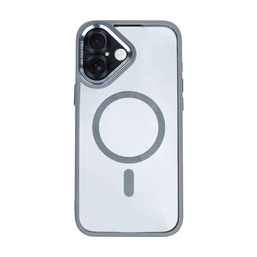 Étui Rixus Classic 04 avec MagSafe pour Apple iPhone 16 gris