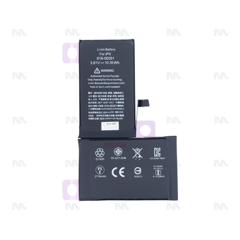 Batterie avec Puce TI Original OEM pour Apple iPhone X