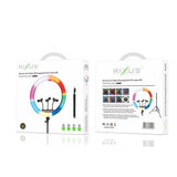 Anneau lumineux et support pour selfie Rixus RXLG32 RGBW 22 pouces