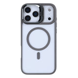 Étui Rixus Classic 03 avec MagSafe pour Apple iPhone 17 Pro Gris titane