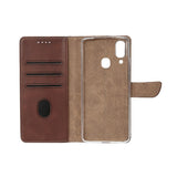 Rixus Bookcase pour Samsung Galaxy A20e Marron