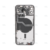 Boîtier pour Apple iPhone 12 avec petites pièces - Blanc - OEM