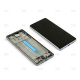 Chassis + Ecran Officiel Service Pack + Vitre pour Samsung Galaxy A73 5G (2022) A736B - Noir