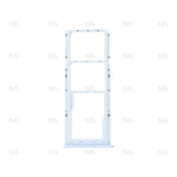 Support pour carte SIM bleu OEM pour Samsung Galaxy A13 A137F