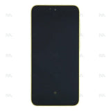 Chassis + Ecran Officiel Service Pack + Vitre pour Samsung Galaxy A35 A356B Lemon