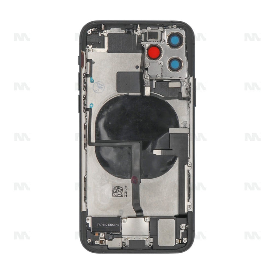 Boîtier pour Apple iPhone 11 Pro avec petites pièces, vert OEM