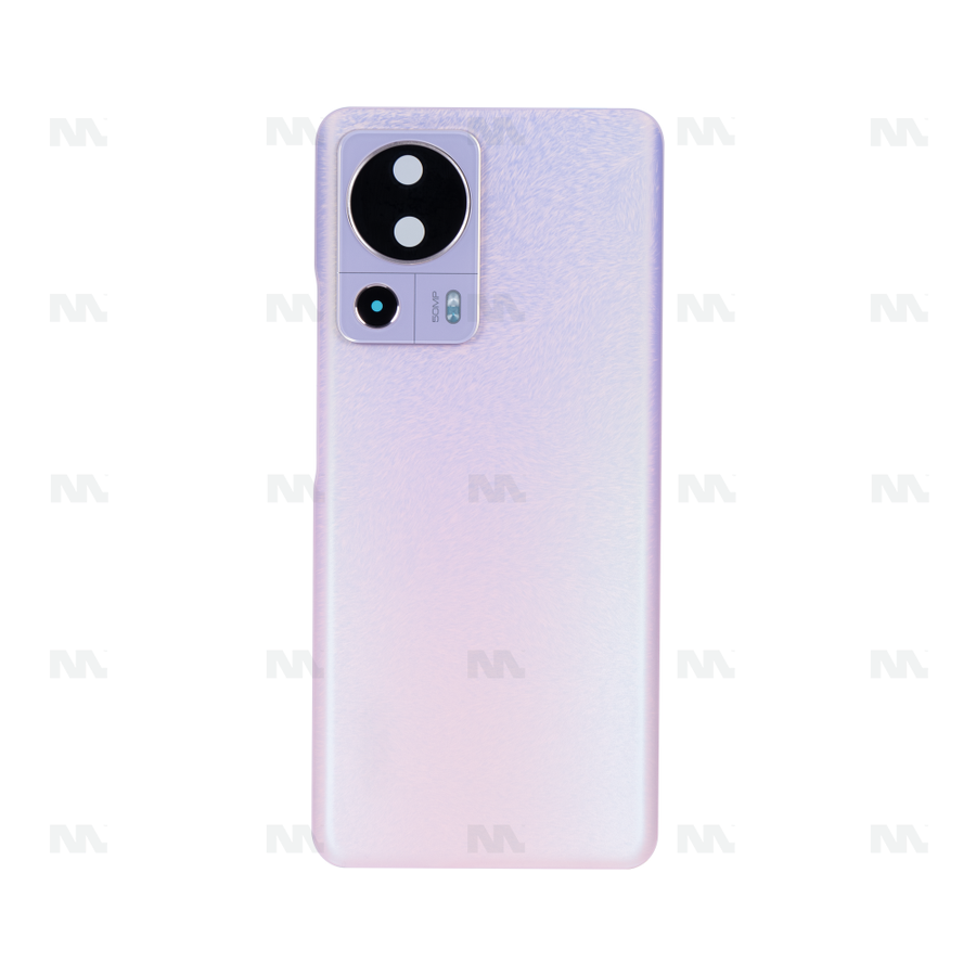 Vitre arrière pour Xiaomi 13 Lite avec objectif Lite Pink OEM