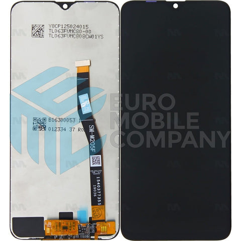 Ecran OLED + Vitre pour Samsung Galaxy M20 M205F - Noir
