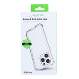 Étui antichoc Rixus Armor-X pour Apple iPhone 17 Pro transparent