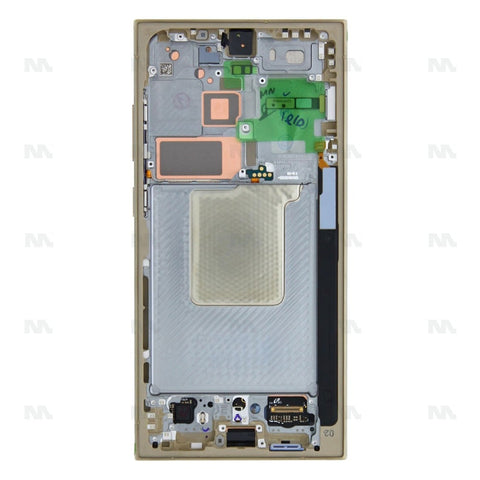 Chassis + Ecran LCD + Vitre pour Samsung Galaxy S24 Ultra S928 Pre Assembled - Titanium Yellow