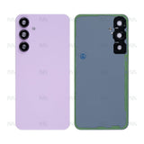 Vitre arrière pour Samsung Galaxy A55 A556B avec objectif lilas OEM