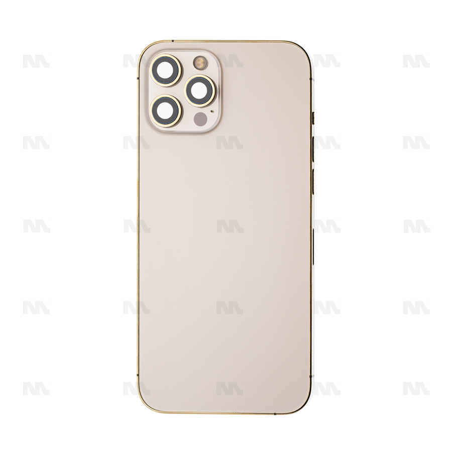 Boîtier avec petites pièces Or OEM pour Apple iPhone 12 Pro Max