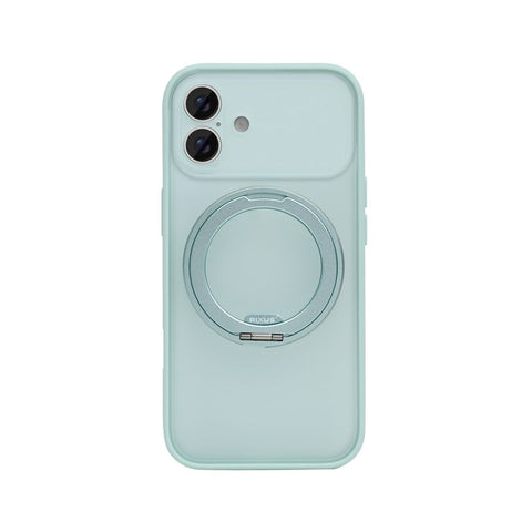 Coque Rixus SnapGrip 360 avec Anneau Support pour Apple iPhone 17 - Vert