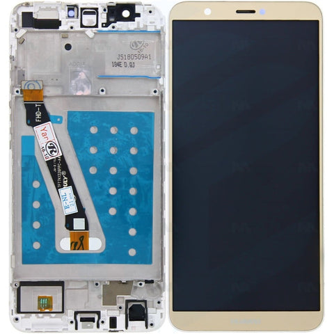 Chassis + Ecran LCD + Vitre pour Huawei P Smart (FIG-L31) - Or