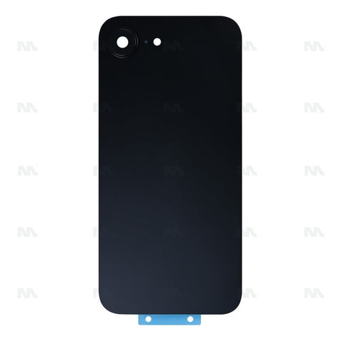 Vitre Arrière sans NFC, cadre de caméra agrandi – Compatible avec Apple iPhone 16e – Noir