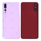 Vitre arrière pour Huawei P20 Pro avec objectif rose doré OEM