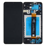 Chassis + Ecran Original OEM + Vitre pour Samsung Galaxy A02 A022F - Noir