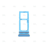 Support pour carte SIM Awesome Blue OEM pour Samsung Galaxy A52 4G A525F, A52 5G A526B, A72 A725F, A72 5G A726B