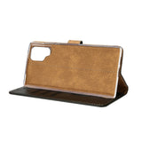 Rixus Bookcase pour Samsung Galaxy S24 Ultra 5G Noir