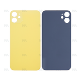 Vitre Arrière avec bloc complet pour Apple iPhone 11 - Jaune - Compatible