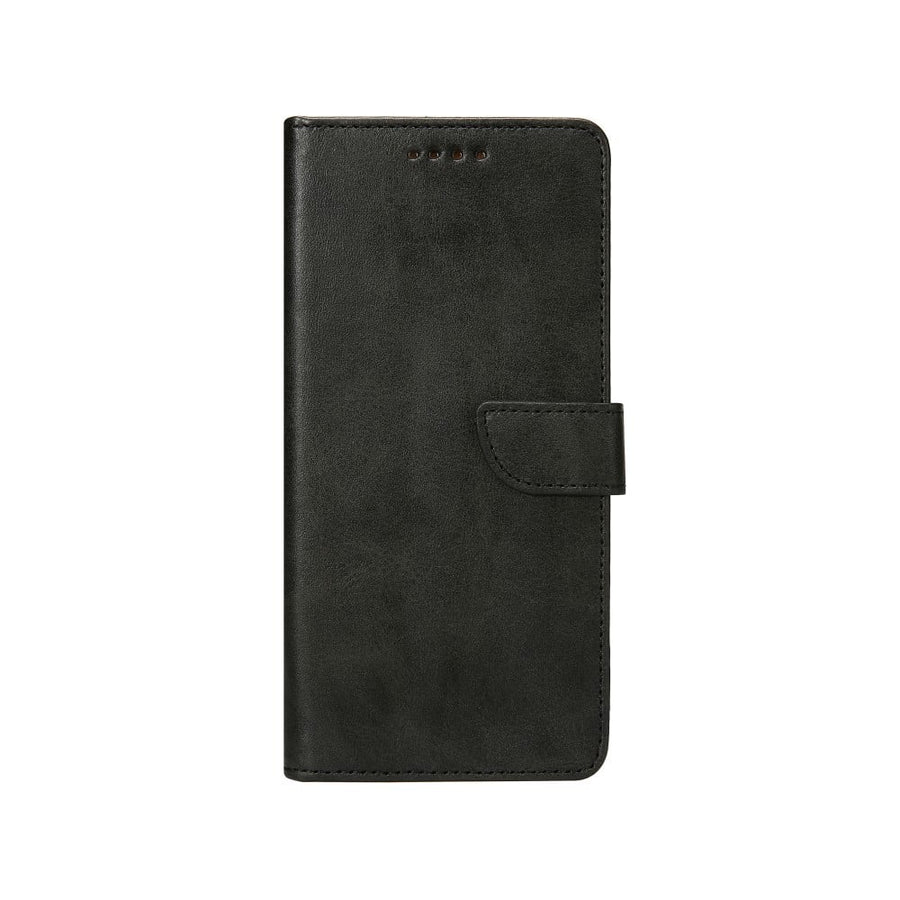 Rixus Bookcase pour Samsung Galaxy S24, S25 Noir