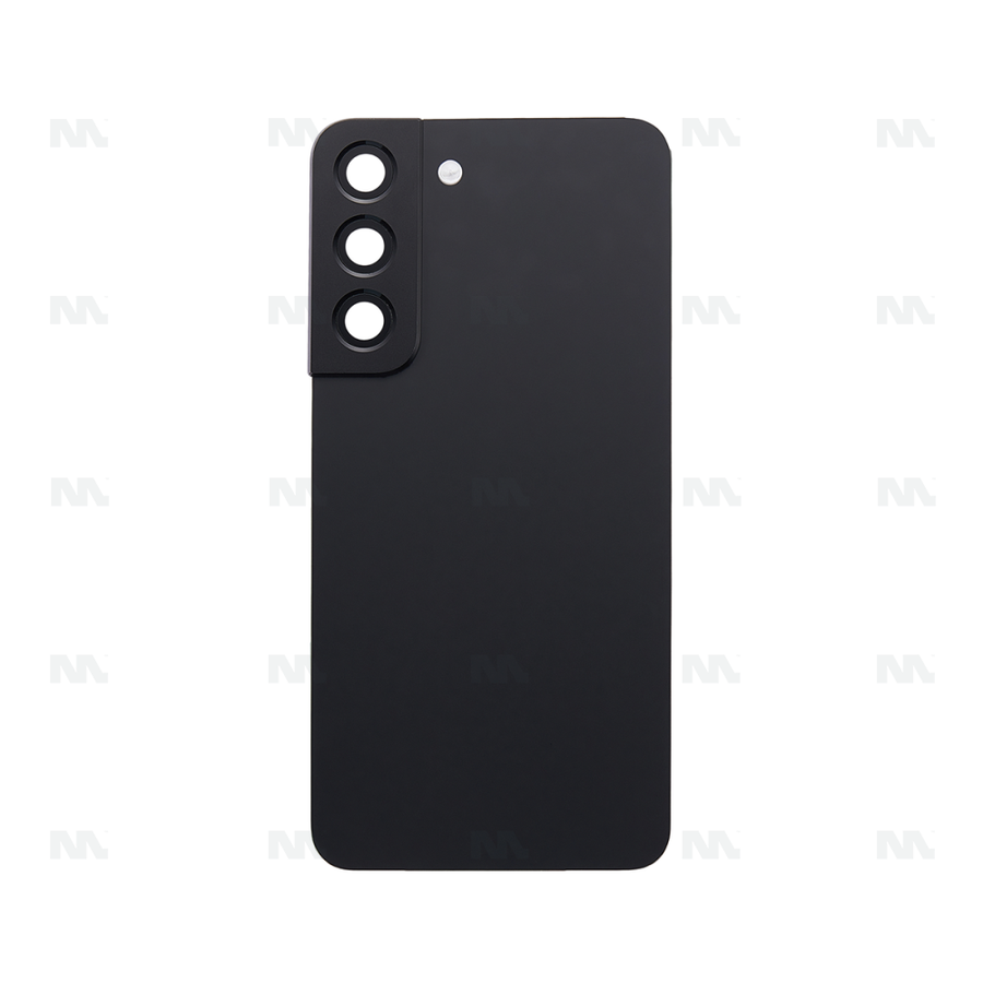 Vitre arrière pour Samsung Galaxy S22 S901B avec objectif Phantom Black OEM