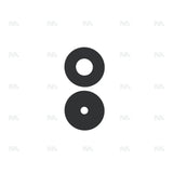 Couvercle d'objectif d'appareil photo pour Xiaomi Redmi 15C 4G - Noir - OEM