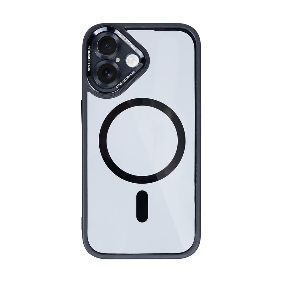 Étui Rixus Classic 04 avec MagSafe pour Apple iPhone 16 noir