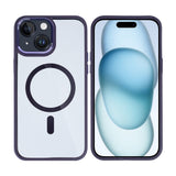 Étui Rixus Classic 04 avec MagSafe pour Apple iPhone 15 Plus violet