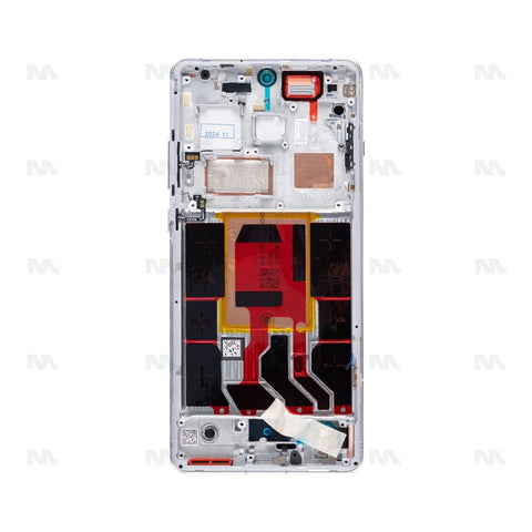 Chassis + Ecran Original OEM + Vitre pour OnePlus 12 (CPH2573, CPH2581) - Argent
