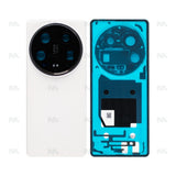 Vitre arrière Xiaomi 14 Ultra avec objectif blanc OEM