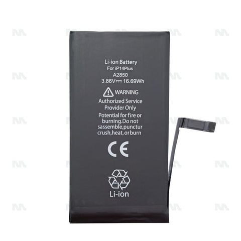 Batterie avec diagnostic (santé batterie visible) pour Apple iPhone 14 Plus - OEM