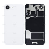 Vitre arrière avec NFC (Grand contour caméra) Originale Démontée pour Apple iPhone 16e - Blanc