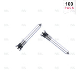 Vis inférieures compatibles avec le titane blanc pour iPhone 15 Pro et 15 Pro Max (paquet de 100)