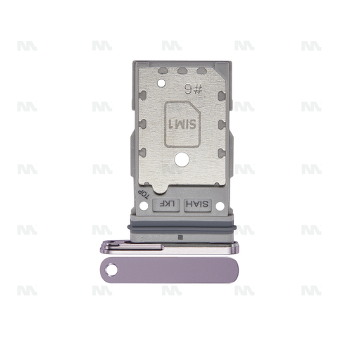 Support pour carte SIM pour Samsung Galaxy S23 Ultra S918B – Lavande – OEM