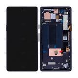 Écran complet sur châssis Soft-OLED pour Google Pixel 7a - Noir