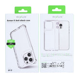 Étui antichoc Rixus Armor-X avec MagSafe pour Apple iPhone 17 transparent