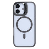 Étui Rixus Classic 03 avec MagSafe pour Apple iPhone 17 Gris titane