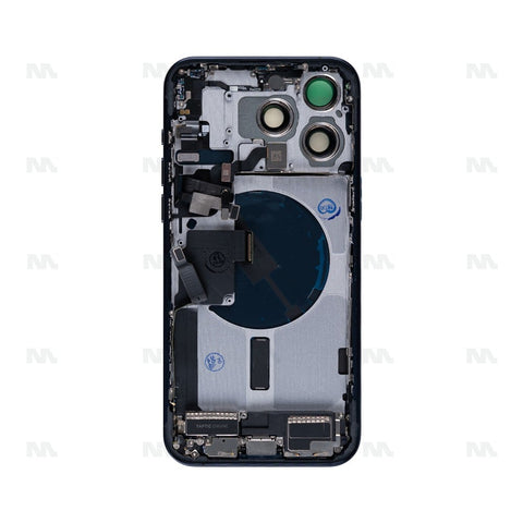 Boîtier avec petites pièces – Titane bleu – OEM pour Apple iPhone 15 Pro Max